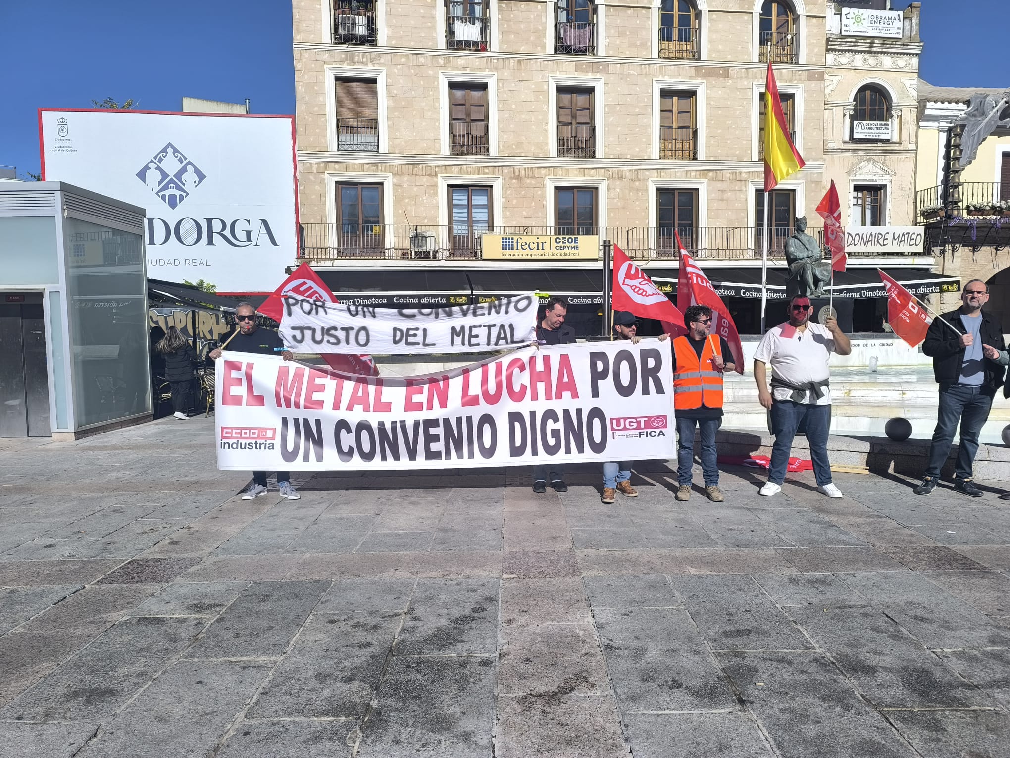 Entrevista a todos los agentes implicados en la huelga del metal en la provincia de Ciudad Real Entrevista a todos los agentes implicados en la huelga del metal en la provincia de Ciudad Real