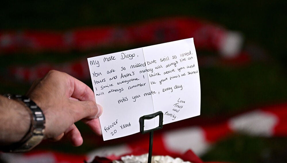 La emotiva carta de Trent Alexander-Arnold a Diogo Jota en su vuelta a Anfield