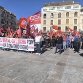 Concentración de UGT y CCOO en Ciudad Real