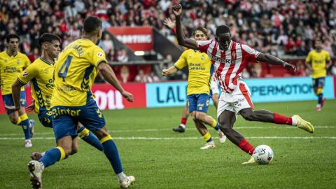 Acci&oacute;n del Sporting de Gij&oacute;n- Las Palmas
