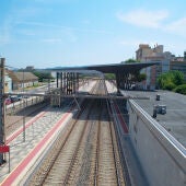 Vista de la estación de Sueca