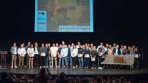 Gala deportiva homenaje a Antonio Puchades Gala deportiva homenaje a Antonio Puchades