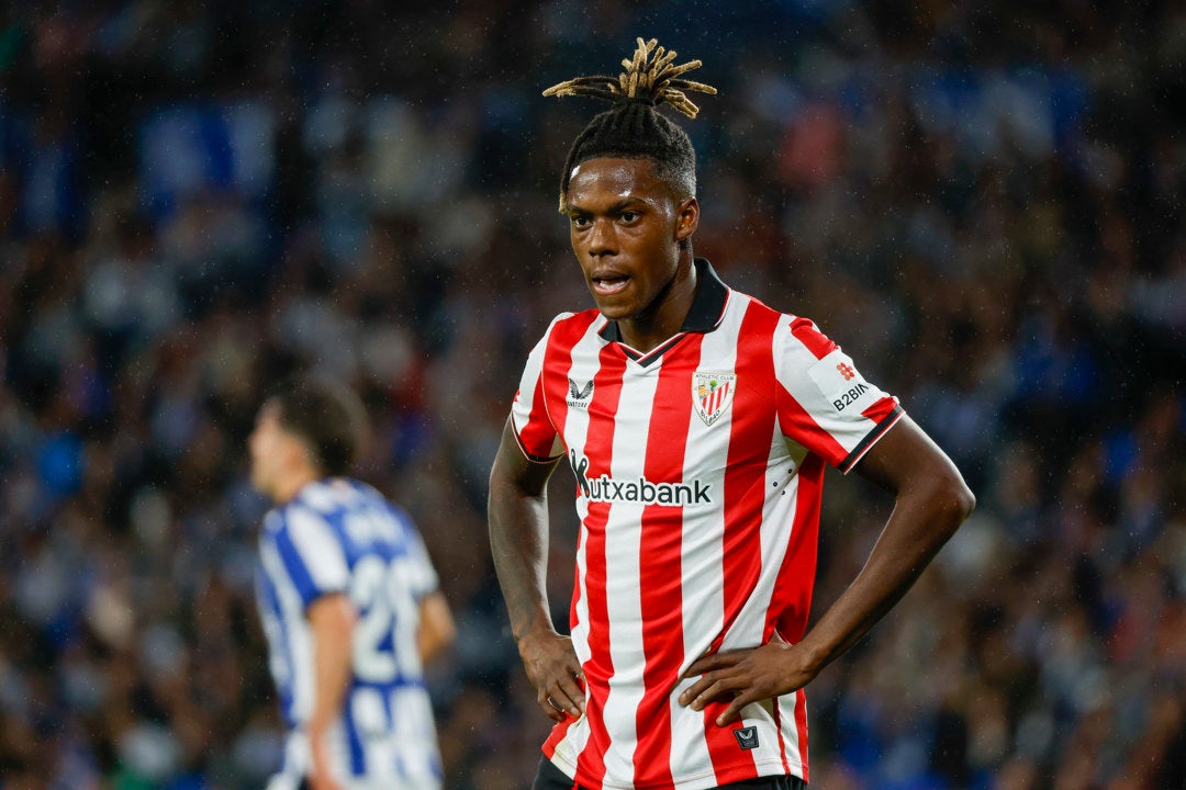 Nico Williams no entrena en la víspera de viajar a Newcastle Nico Williams no entrena en la víspera de viajar a Newcastle