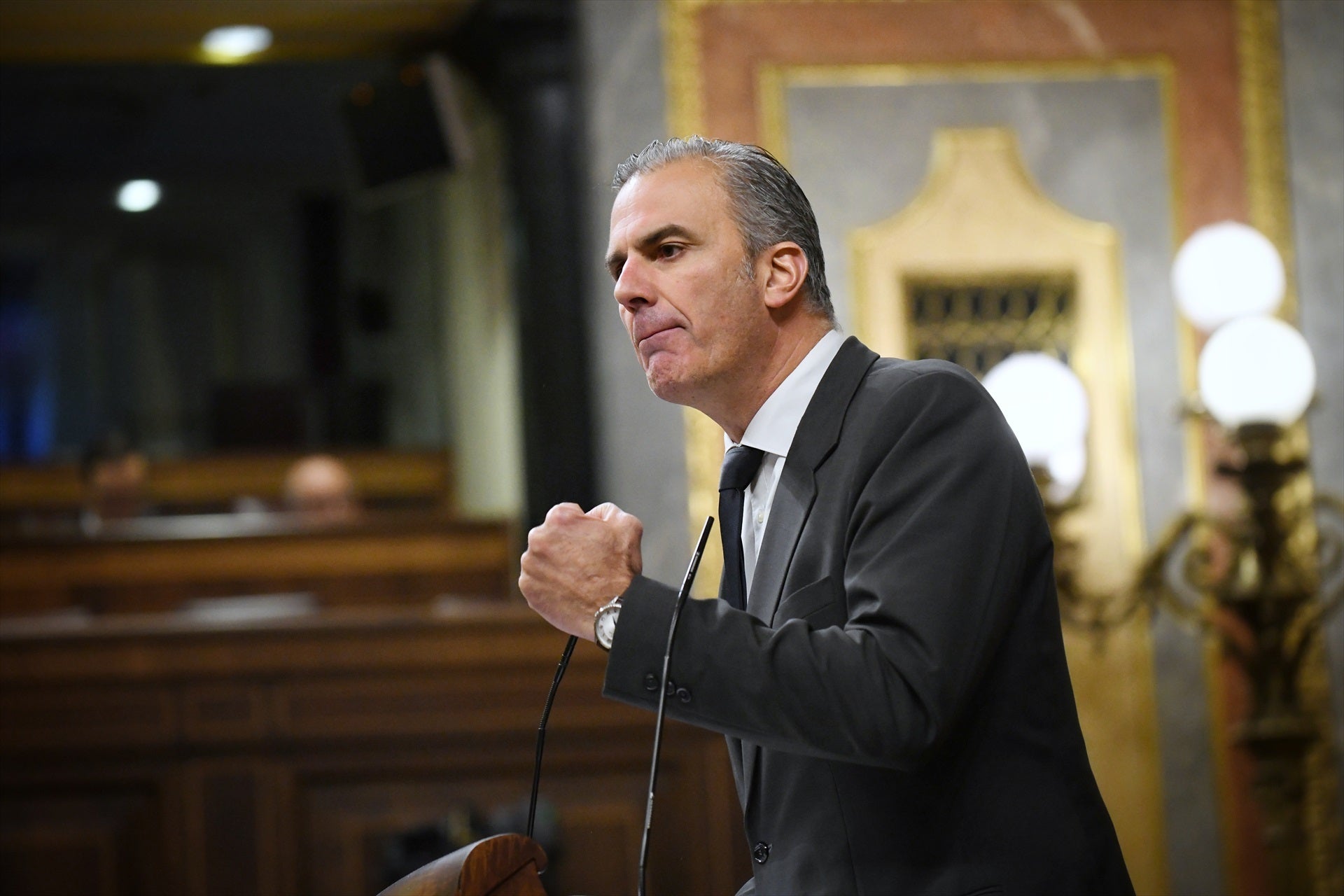 La reflexión de Ortega Smith tras ser apartado como portavoz de Vox: "Ni un paso atrás" La reflexión de Ortega Smith tras ser apartado como portavoz de Vox: "Ni un paso atrás"