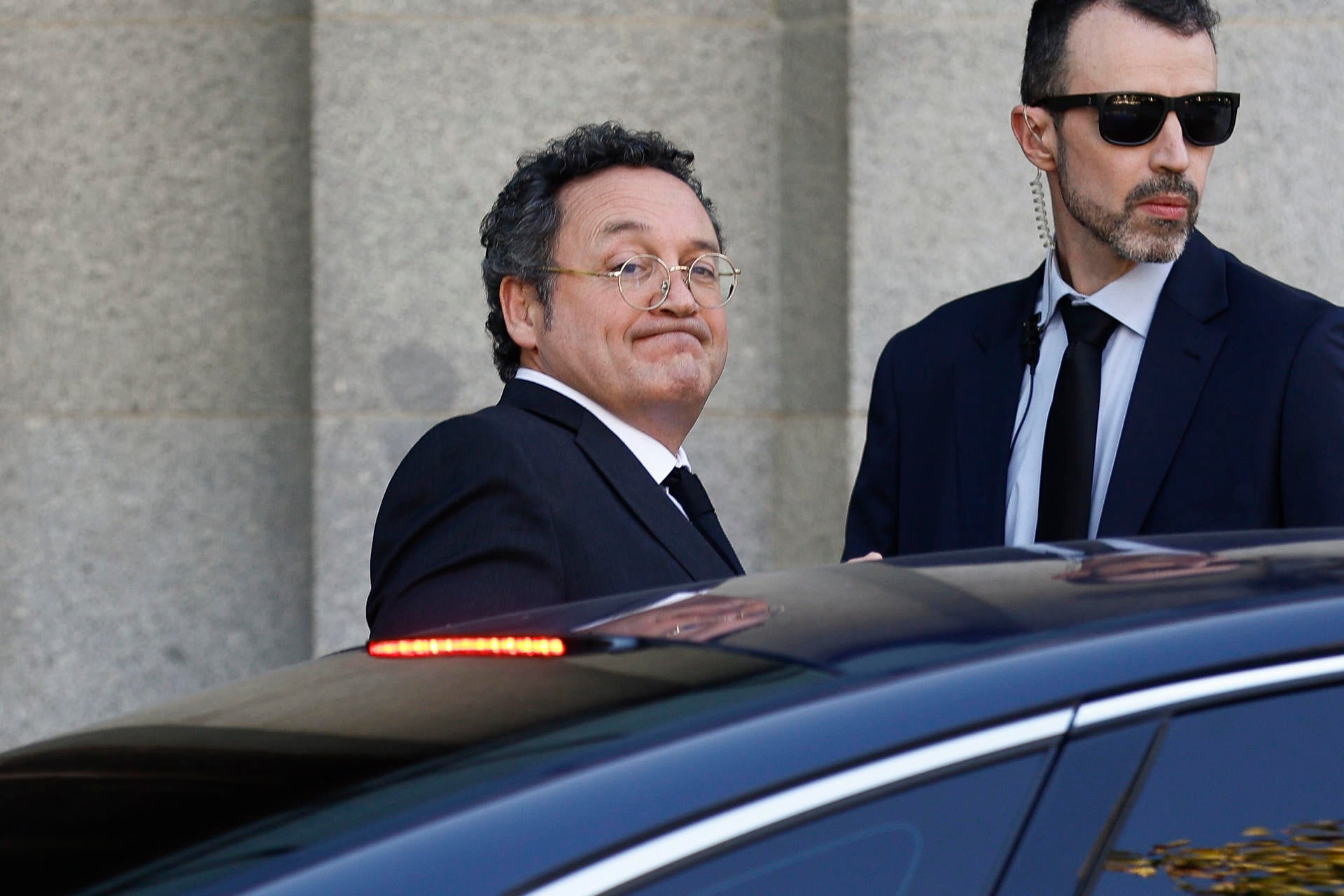 El fiscal general del Estado, Álvaro García Ortiz, sale del Tribunal Supremo El fiscal general del Estado, Álvaro García Ortiz, sale del Tribunal Supremo