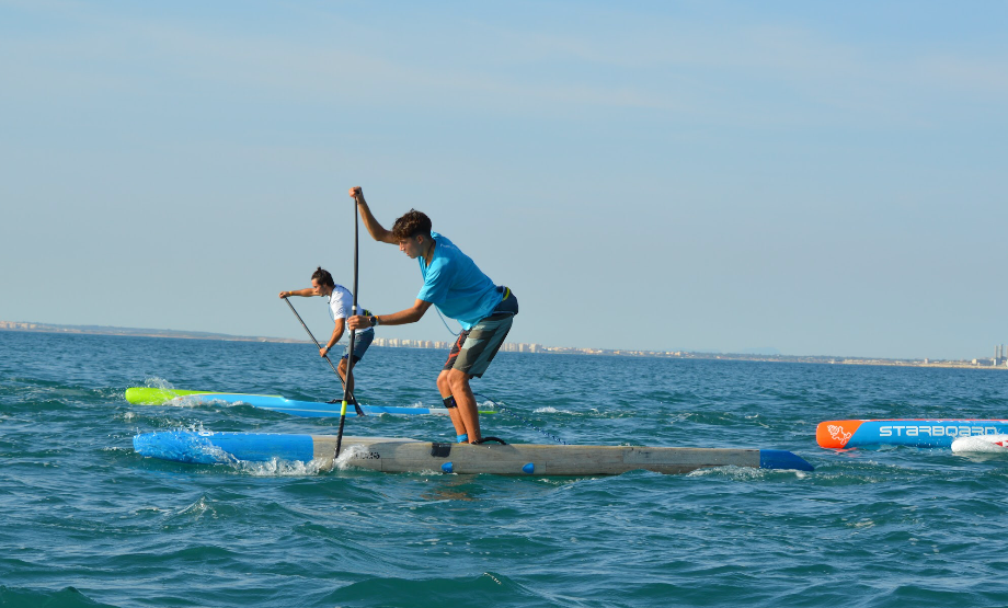 El santapolero Sergio Cantoral, campeón del mundo de SUP en los 100 metros sprint El santapolero Sergio Cantoral, campeón del mundo de SUP en los 100 metros sprint