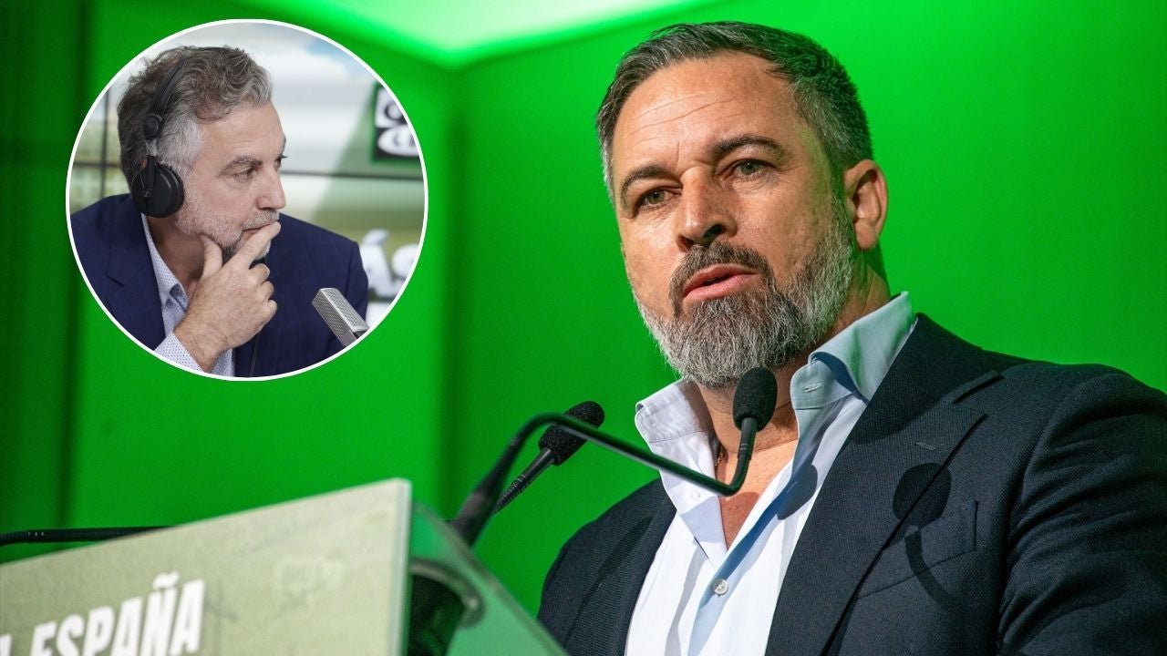 Alsina explica las alternativas que tiene Abascal: "O Pérez-Llorca como sustituto de Mazón o nuevas elecciones" Alsina explica las alternativas que tiene Abascal: "O Pérez-Llorca como sustituto de Mazón o nuevas elecciones"