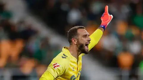 Pau López, en un partido con el Betis. Pau López, en un partido con el Betis.
