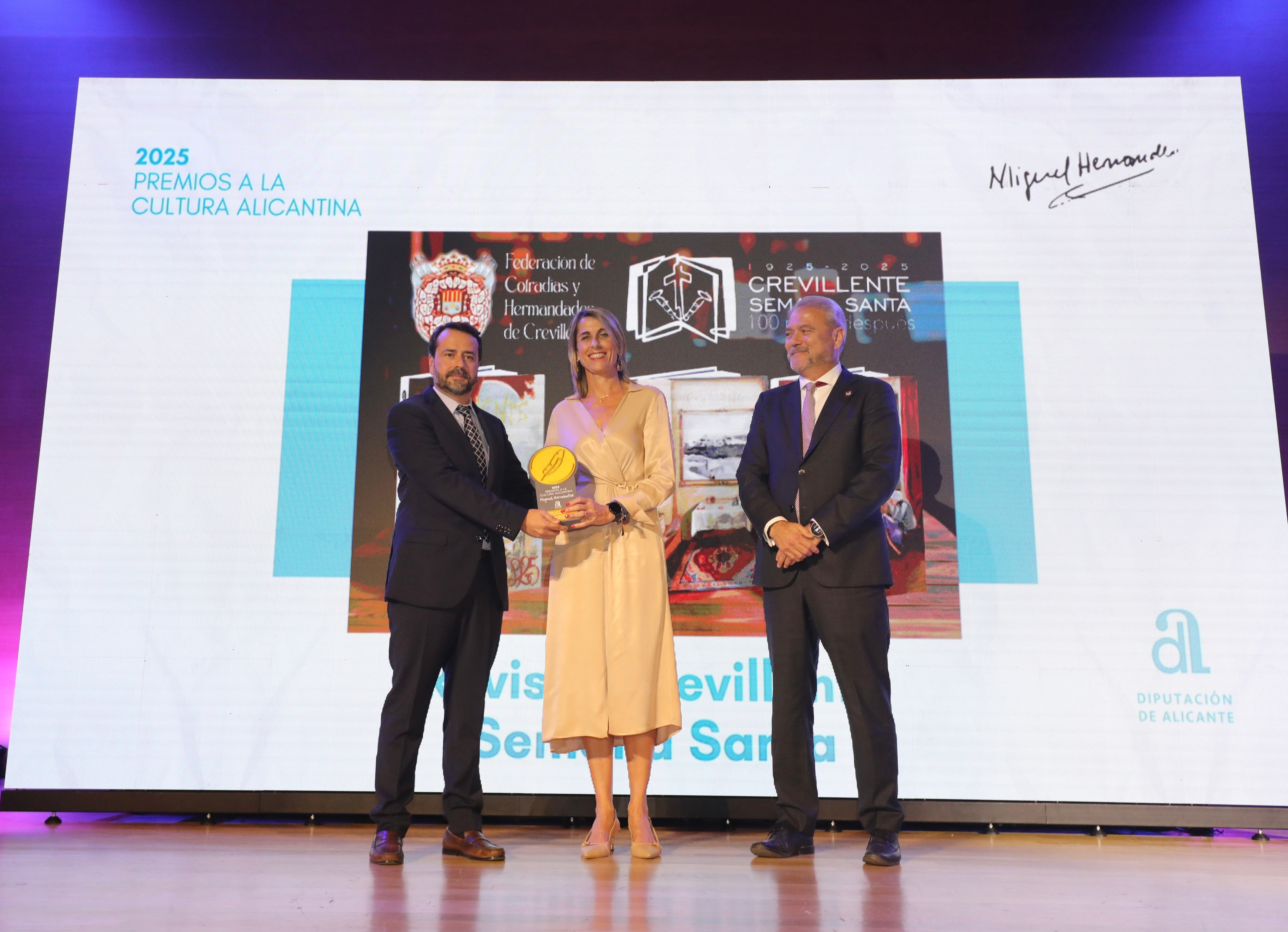 La revista ‘Crevillente Semana Santa’, premio Cultura Alicantina Miguel Hernández La revista ‘Crevillente Semana Santa’, premio Cultura Alicantina Miguel Hernández