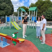 Altea renueva el parque infantil del CEIP El Blanquinal para mejorar la seguridad 