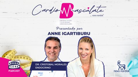Anne Igartiburu conversa con el doctor Crist&oacute;bal Morales.
