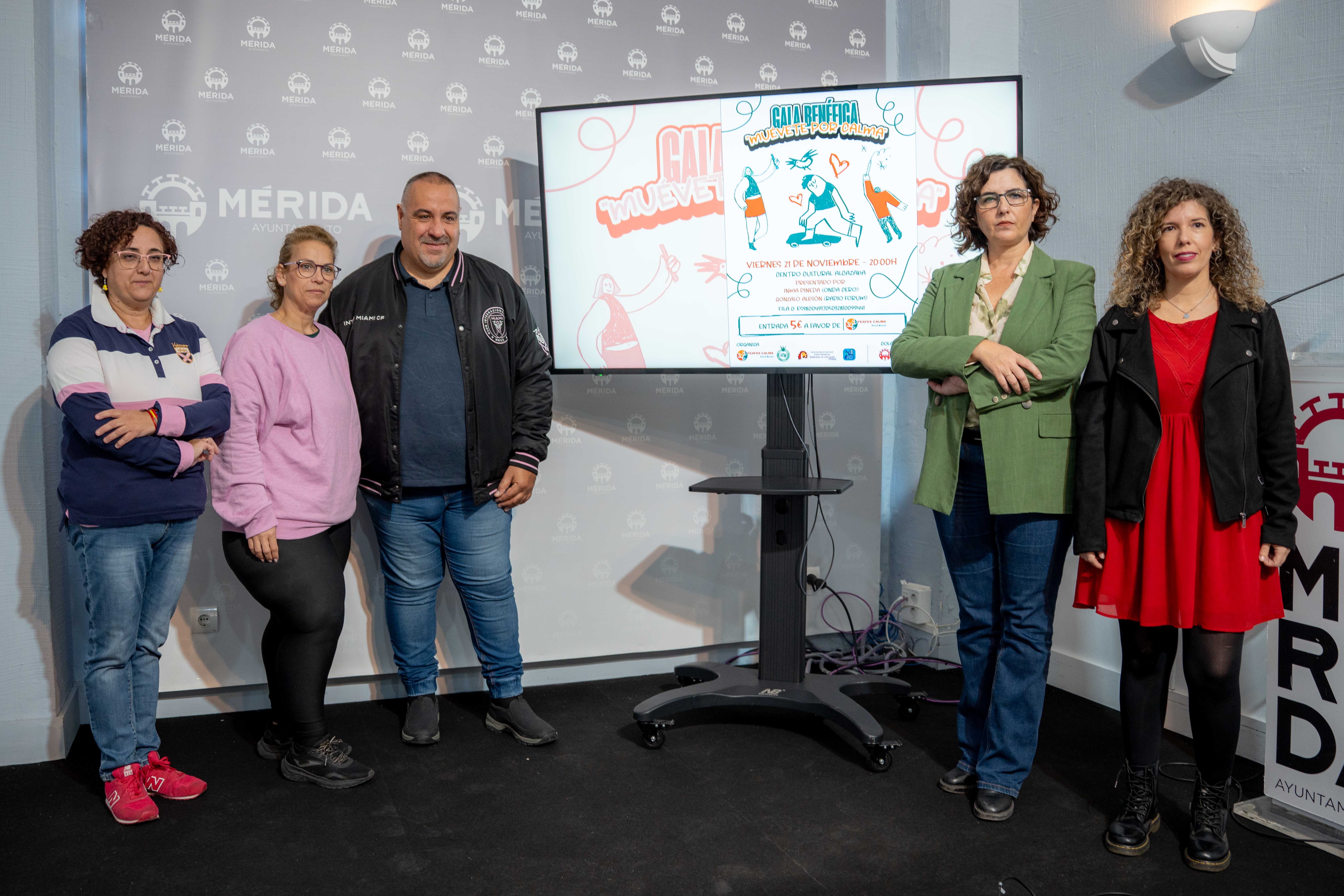 Tres asociaciones vecinales organizan, junto a FEAFES Calma, una gala benéfica el próximo 21 de noviembre Tres asociaciones vecinales organizan, junto a FEAFES Calma, una gala benéfica el próximo 21 de noviembre