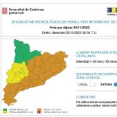Protecció Civil alerta de pluges torrencials aquest dijous però descarta tancar escoles