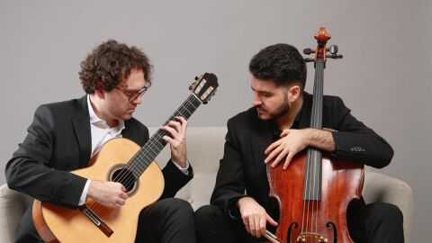 Darío González y Alfons Rochera. Darío González y Alfons Rochera.