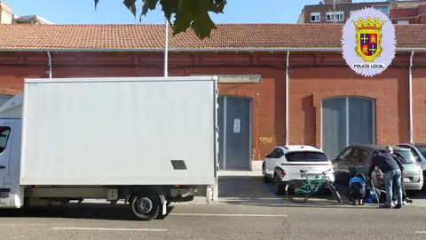 Herido un ciclista que colisionó por alcance contra un camión .