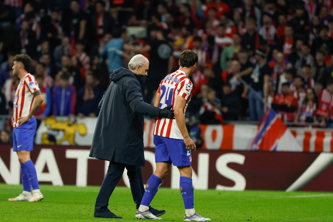 Le Normand, al menos mes y medio de baja por lesión Le Normand, al menos mes y medio de baja por lesión