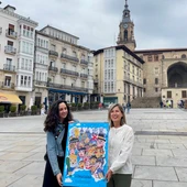 Amaia Arrazola fue autora del cartel de La Blanca 2024 Amaia Arrazola fue autora del cartel de La Blanca 2024