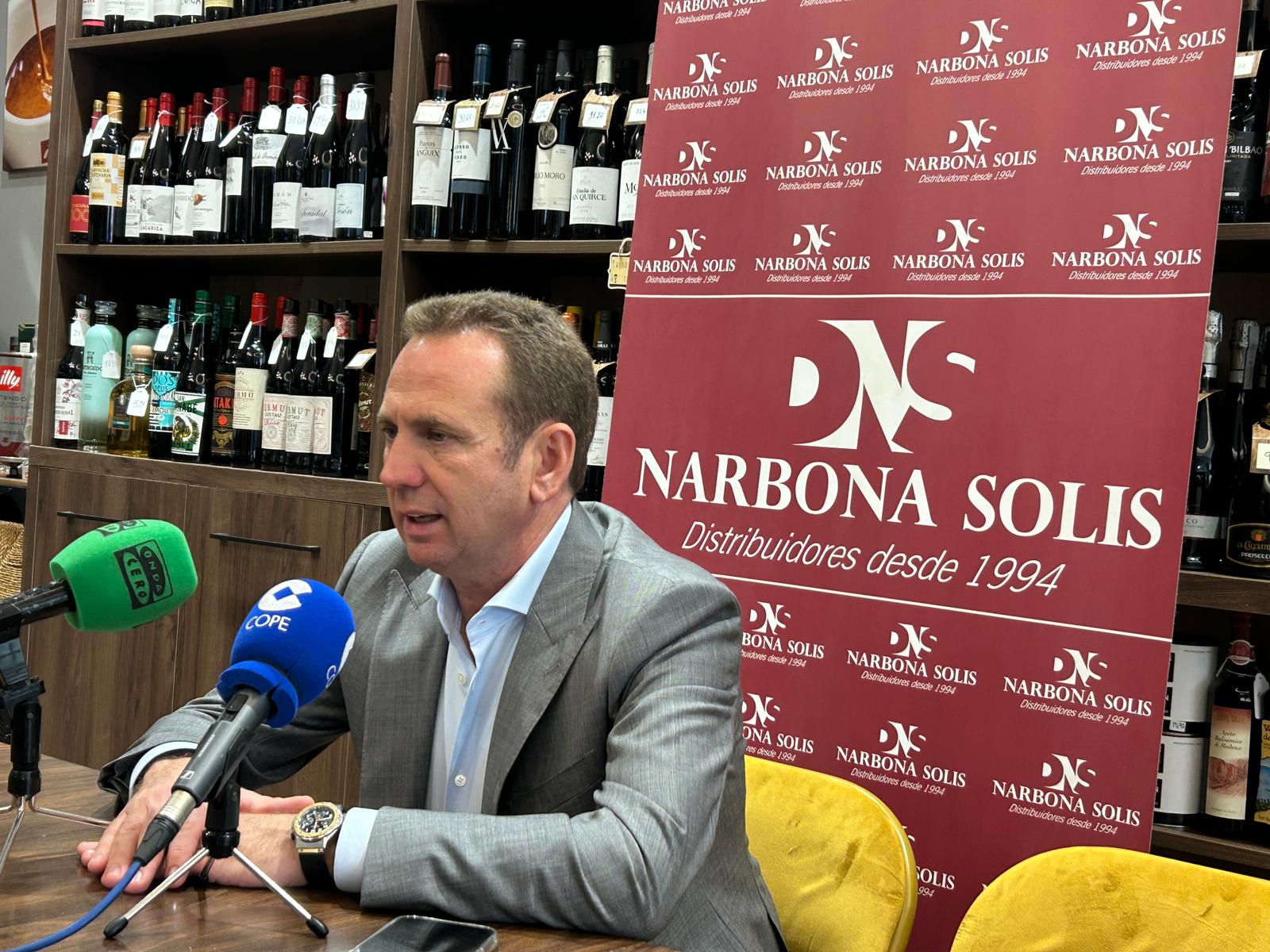 Narbona Solís celebra el XXI Salón del Vino y la Gastronomía el 10 de noviembre en Torremolinos Narbona Solís celebra el XXI Salón del Vino y la Gastronomía el 10 de noviembre en Torremolinos