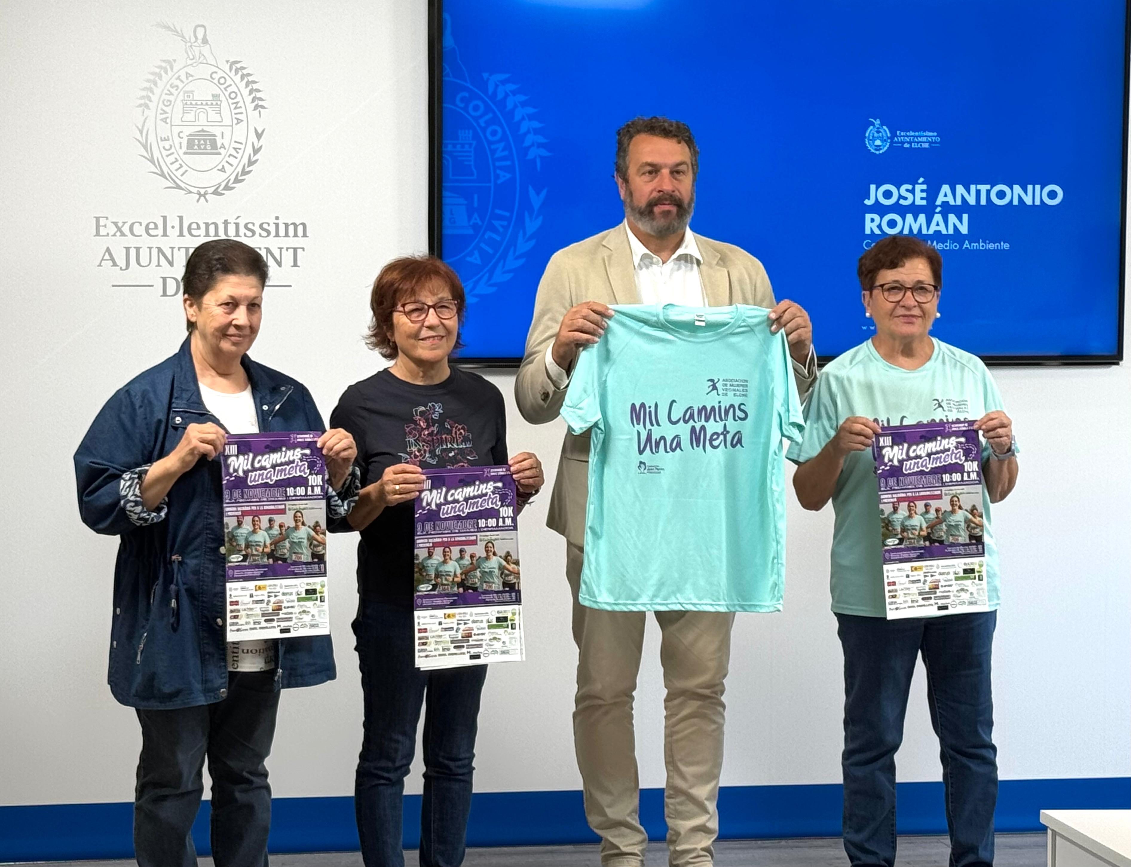 Elche acoge este domingo una nueva edición de la carrera 'Mil camins, una meta' Elche acoge este domingo una nueva edición de la carrera 'Mil camins, una meta'