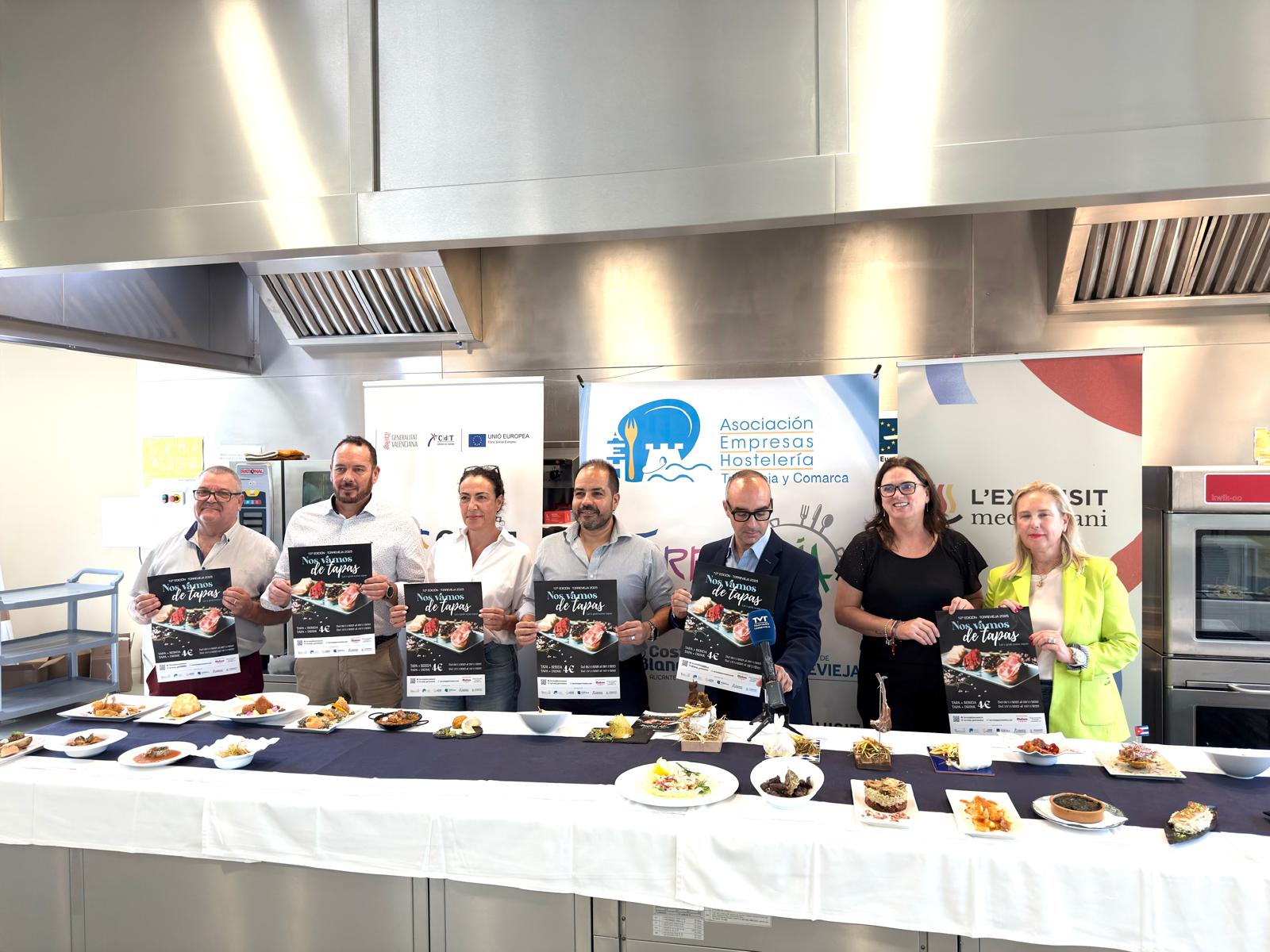 'Nos vamos de tapas' invita a saborear la gastronomía tradicional e innovadora de Torrevieja durante dos fines de semana 'Nos vamos de tapas' invita a saborear la gastronomía tradicional e innovadora de Torrevieja durante dos fines de semana