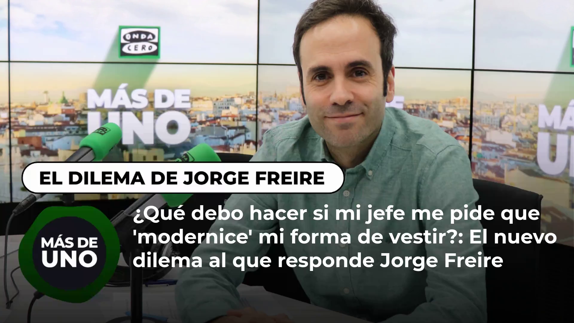 ¿Qué debo hacer si mi jefe me pide que 'modernice' mi forma de vestir?: El nuevo dilema al que responde Jorge Freire ¿Qué debo hacer si mi jefe me pide que 'modernice' mi forma de vestir?: El nuevo dilema al que responde Jorge Freire