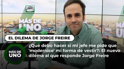 ¿Qué debo hacer si mi jefe me pide que 'modernice' mi forma de vestir?: El nuevo dilema al que responde Jorge Freire ¿Qué debo hacer si mi jefe me pide que 'modernice' mi forma de vestir?: El nuevo dilema al que responde Jorge Freire
