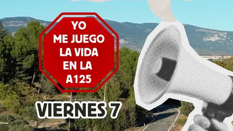 Movilizaciones para pedir la mejora de la A-125 en Huesca Movilizaciones para pedir la mejora de la A-125 en Huesca