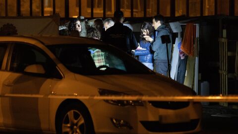 Lugar del suceso, en la antigua estaci&oacute;n de autobuses de Vigo. - Adri&aacute;n Irago - Europa Press