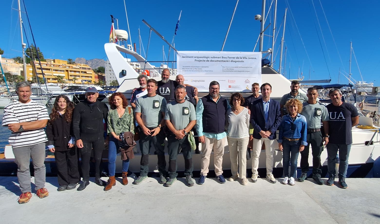 Nuevo diagnóstico para el pecio Bou Ferrer, joya arqueológica submarina de Villajoyosa Nuevo diagnóstico para el pecio Bou Ferrer, joya arqueológica submarina de Villajoyosa