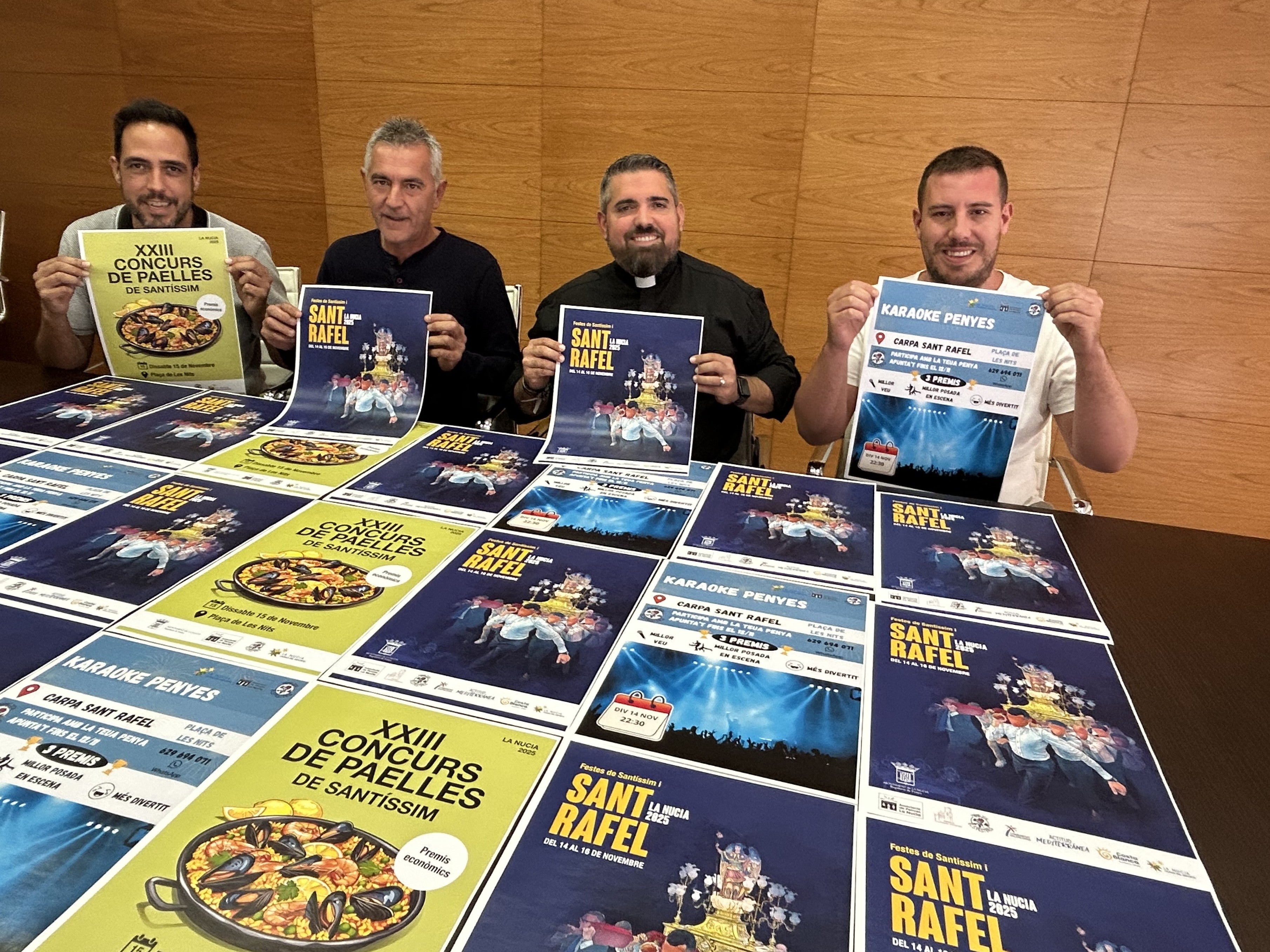 La Nucía celebra sus fiestas patronales en honor al ‘Santíssim Sagrament’ y ‘Sant Rafel’ del 14 al 16 de noviembre La Nucía celebra sus fiestas patronales en honor al ‘Santíssim Sagrament’ y ‘Sant Rafel’ del 14 al 16 de noviembre