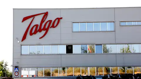 Imagen de archivo de la fábrica de Talgo en Las Rozas (Madrid). Imagen de archivo de la fábrica de Talgo en Las Rozas (Madrid).