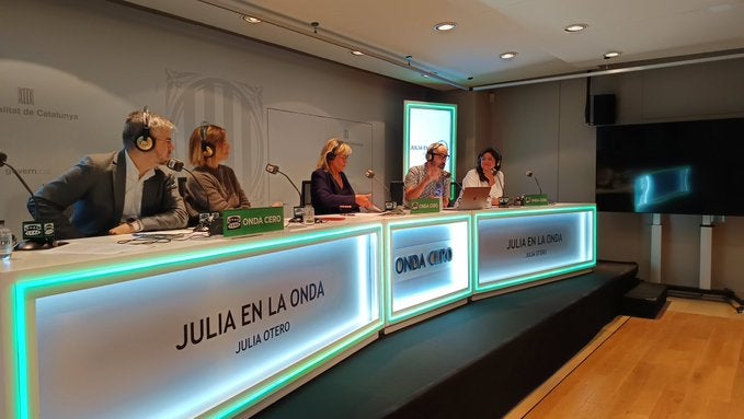 Nadia Calviño, ministra de Economía, durante su entrevista en Onda Cero Nadia Calviño, ministra de Economía, durante su entrevista en Onda Cero