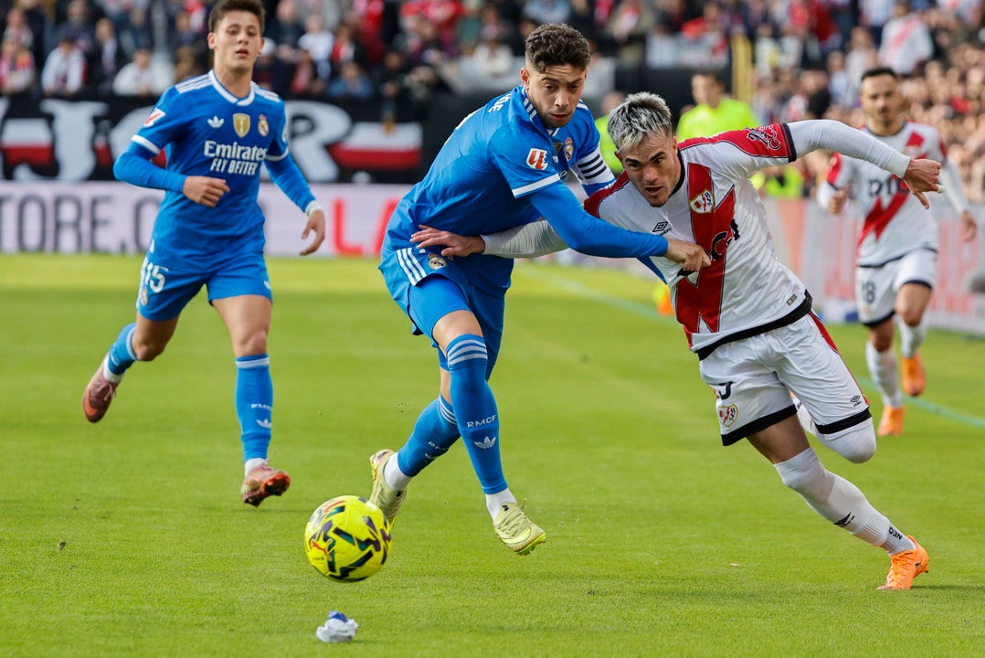 Fede Valverde sufre una lesión muscular Fede Valverde sufre una lesión muscular