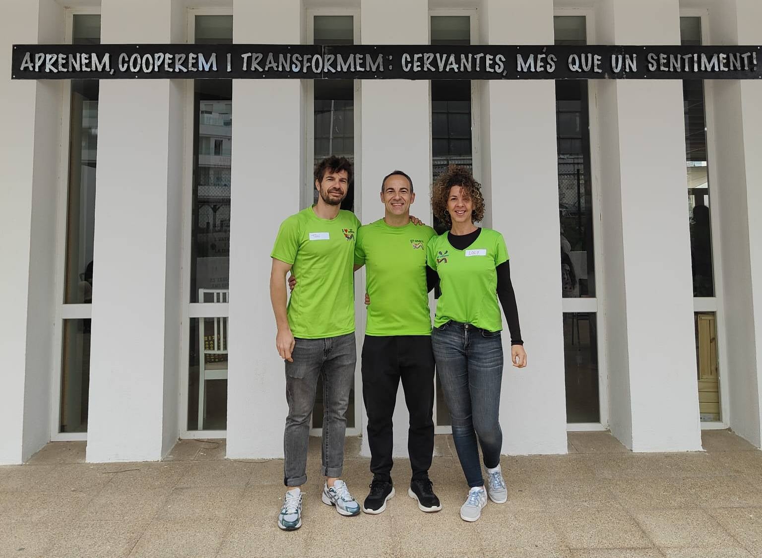 Carlos Gómez: “En el Colegio Cervantes tenemos claro que unidos somos invencibles” Carlos Gómez: “En el Colegio Cervantes tenemos claro que unidos somos invencibles”