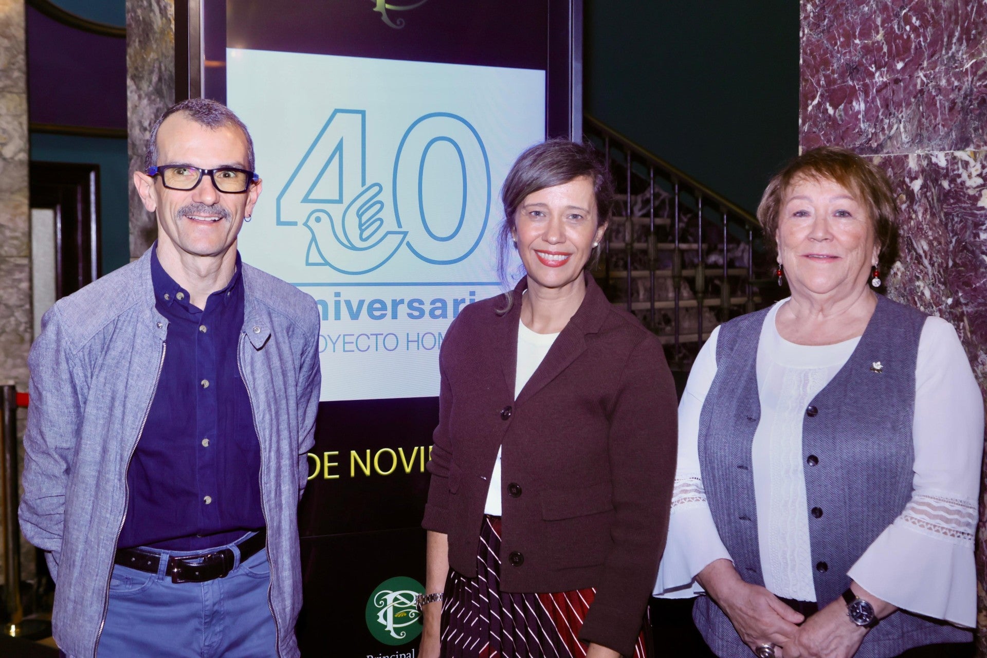Proyecto Hombre celebra con una gala sus 40 años de labor en Zaragoza Proyecto Hombre celebra con una gala sus 40 años de labor en Zaragoza