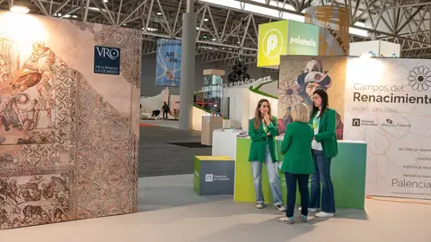 Naturaleza, cultura y gastronomía conforman la oferta de la Diputación de Palencia en INTUR .