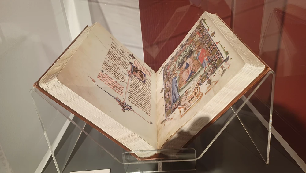 Imagen de la exposición del rey Sancho I Imagen de la exposición del rey Sancho I