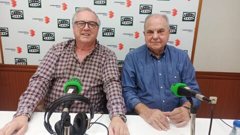 Sito Cantero y Antonio Espadas