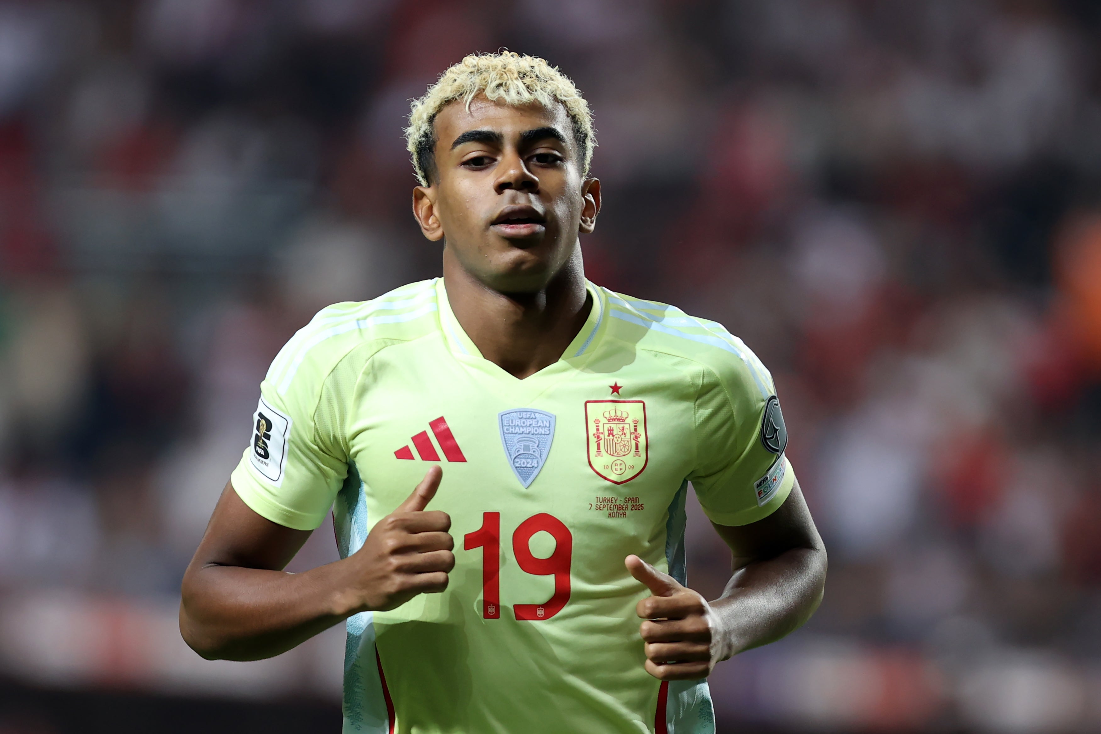 Lamine Yamal, desconvocado para los partidos ante Georgia y Turquía Lamine Yamal, desconvocado para los partidos ante Georgia y Turquía