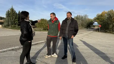 EL PSOE denuncia el abandono de la A-131 entre Los Monegros y Huesca EL PSOE denuncia el abandono de la A-131 entre Los Monegros y Huesca