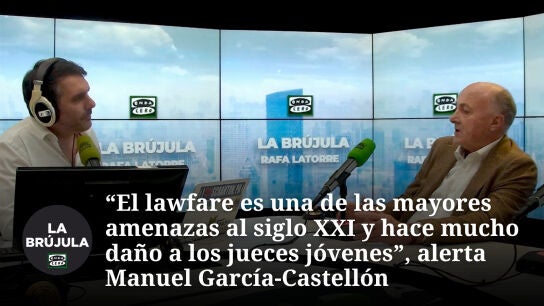 "El lawfare es una de las mayores amenazas al siglo XXI y hace mucho da&ntilde;o a los jueces j&oacute;venes", alerta Manuel Garc&iacute;a-Castell&oacute;n