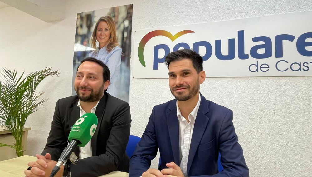 Sergio Toledo (izq) y Cristian Ramírez (der)