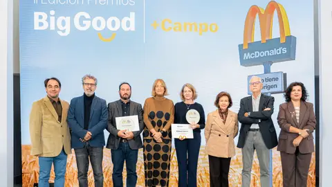 McDonald's celebra la segunda edición de los Premios Big Good para seguir apoyando al campo español McDonald's celebra la segunda edición de los Premios Big Good para seguir apoyando al campo español