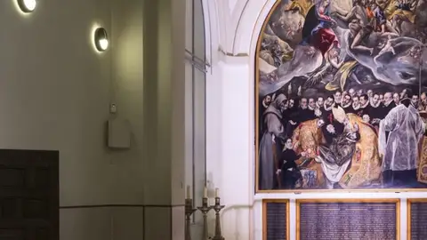 La Iglesia Santo Tomé de Toledo registra una avería sin que afecte al cuadro de El Greco La Iglesia Santo Tomé de Toledo registra una avería sin que afecte al cuadro de El Greco