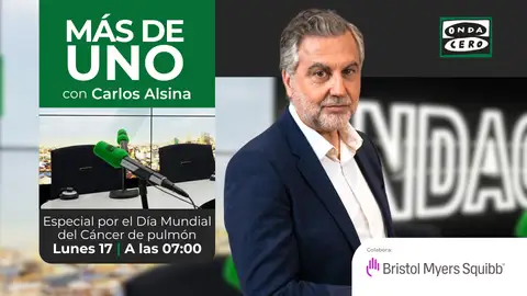 Especial de 'Más de uno' por el Día Mundial del Cáncer de pulmón con Bristol Myers Squibb (BMS) Especial de 'Más de uno' por el Día Mundial del Cáncer de pulmón con Bristol Myers Squibb (BMS)