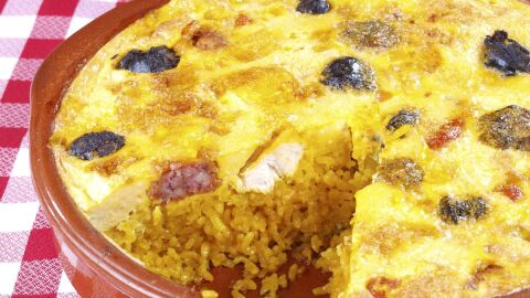 Arroz y costra 