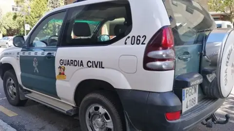 Un coche de la Guardia Civil, en una imagen de archivo. Un coche de la Guardia Civil, en una imagen de archivo.