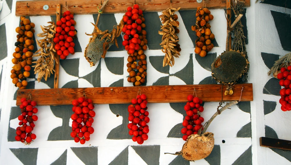 Bodegón en Pyrgi, isla de Quíos Bodegón en Pyrgi, isla de Quíos