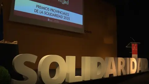 Escenario en la gala de los Premios Provinciales de la Solidaridad de la Diputación de Alicante. Escenario en la gala de los Premios Provinciales de la Solidaridad de la Diputación de Alicante.