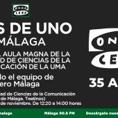 Onda Cero MÁLAGA celebra los 35 años de la cadena sacando ‘Más de uno Málaga’ a la calle